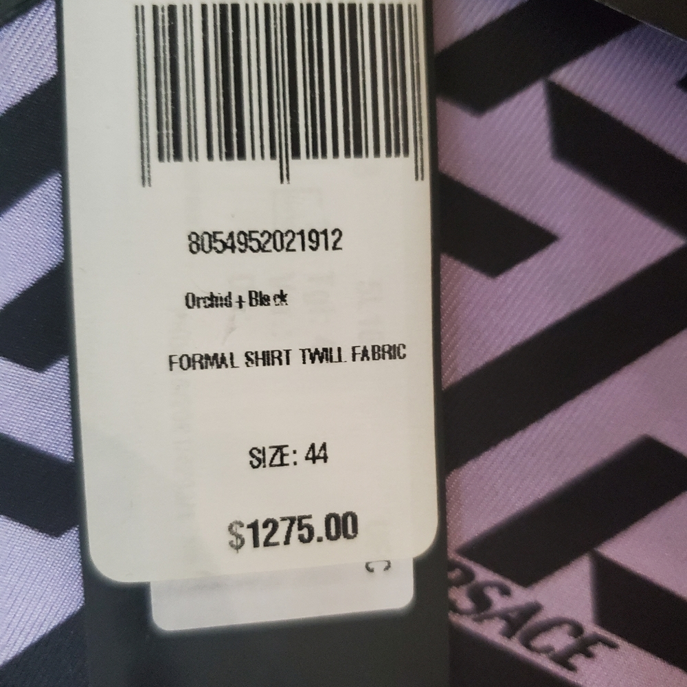Versace Greca Silk Twill Blouse - Picture 16 of 16